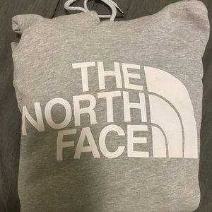 The North Face grey hoodie
